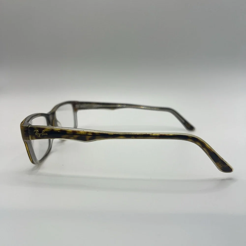 RAY-BAN RB5245 5082 Eyeglasses Frame Only 52-17-140 Brown Crystal Tortoise